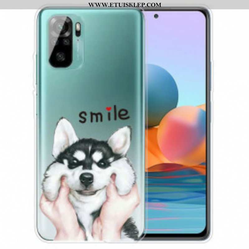 Etui do Xiaomi Redmi Note 10 / 10S Uśmiechnięty Pies